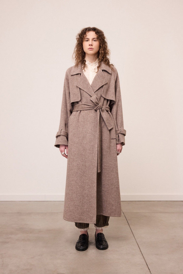 OTTO D’AME - TRENCH CON CINTURA