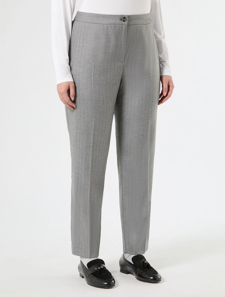 PERSONA - PANTALONI SLIM IN TWILL