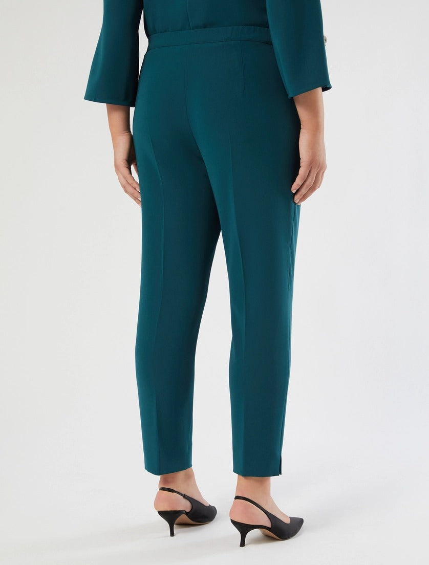 PANTALONI SLIM IN CADY