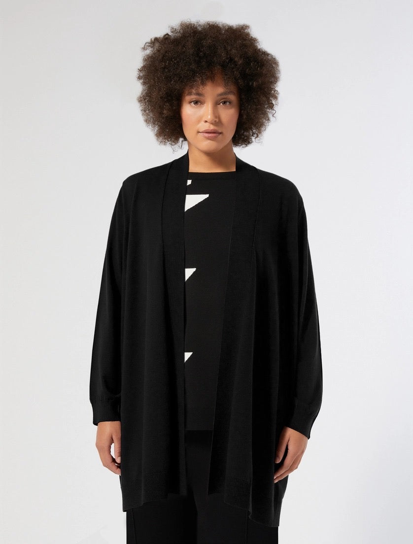 PERSONA - CARDIGAN IN VISCOSA STRETCH