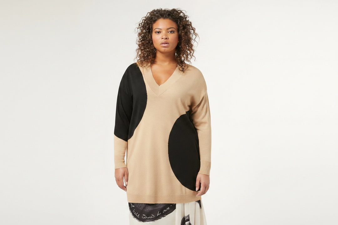 MARINA RINALDI - MAGLIA IN LANA