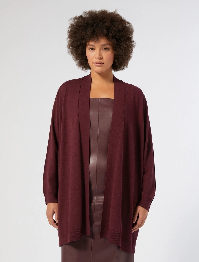 PERSONA - CARDIGAN IN VISCOSA STRETCH