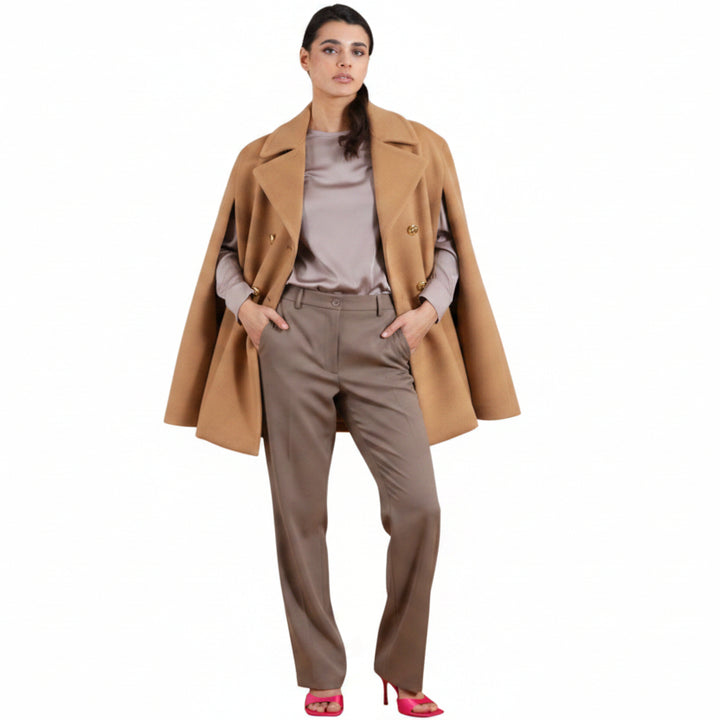MIRELLA MATTEINI - MANTELLA CON BOTTONI