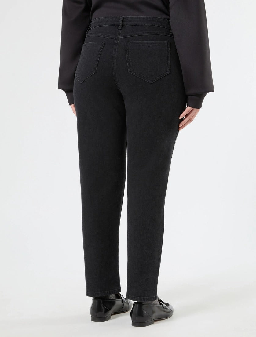 PERSONA - JEANS IN DENIM CON STRASS