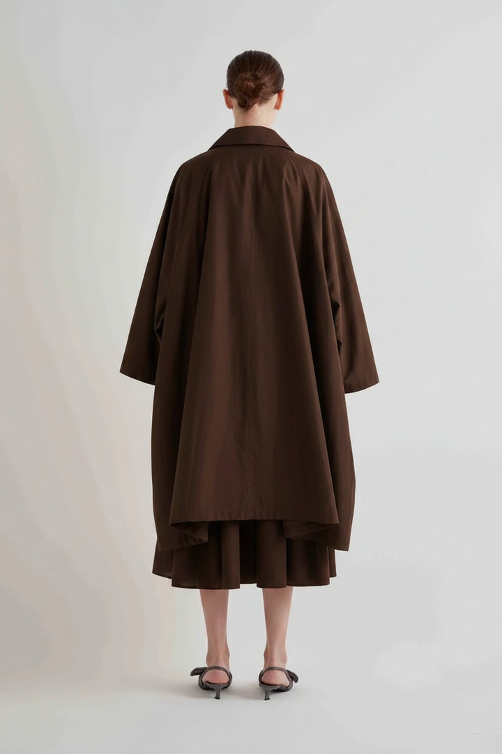 MEIMEI J - TRENCH OVERSIZE-DISPONIBILE MARONNE