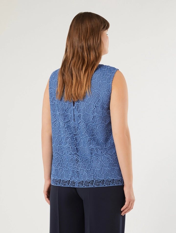 PERSONA - TOP IN PIZZO, DALLA LINEA DRITTA