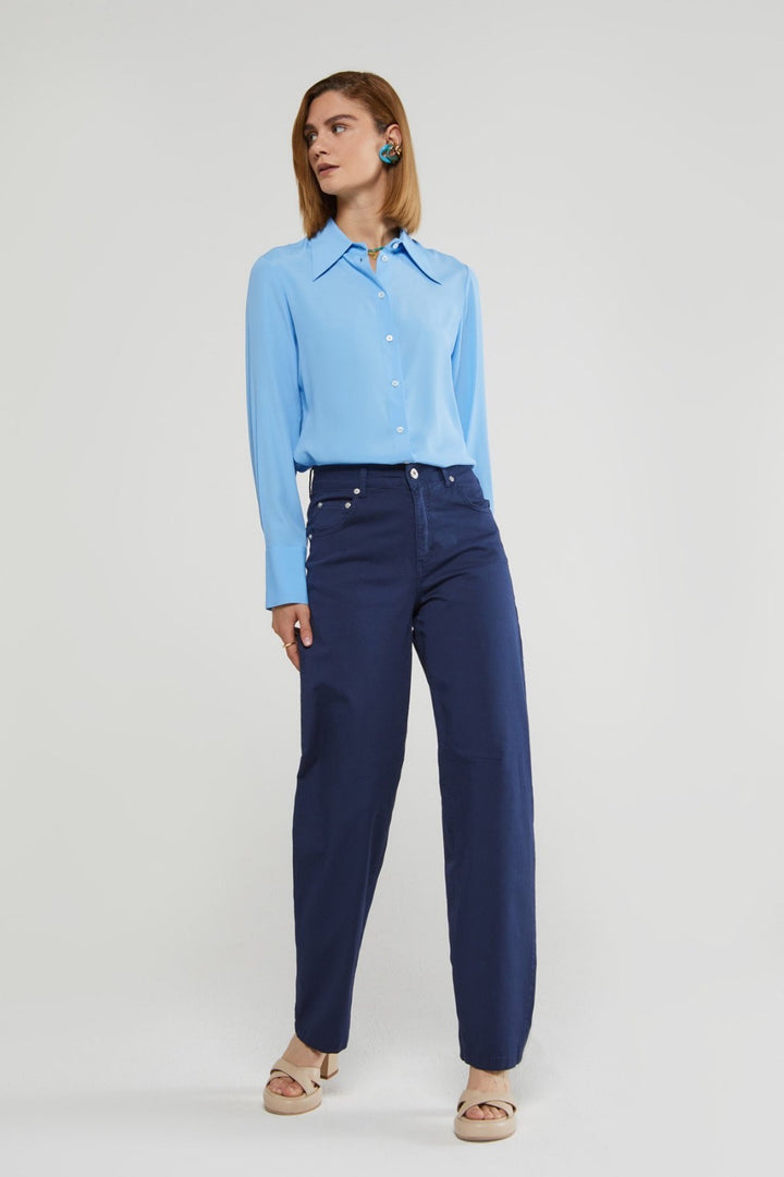 OTTO D’AME - CAMICIA IN MISTO SETA