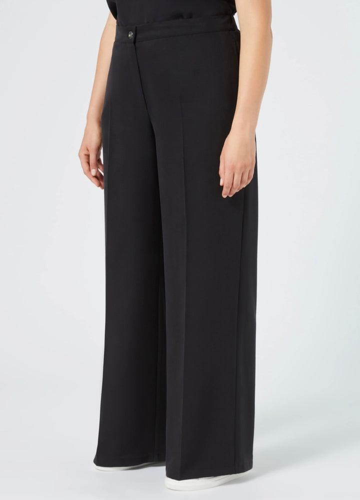 PERSONA - TENCEL LINEA AMPIA CHIUSURA CON ZIP E BOTTONE INSERTO ELASTICO IN VITA SUL RETRO PIEGA STIRATA