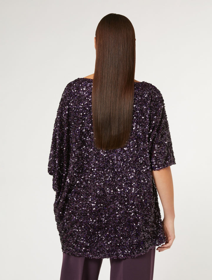 MARINA RINALDI - CASACCA CON PAILLETTES.