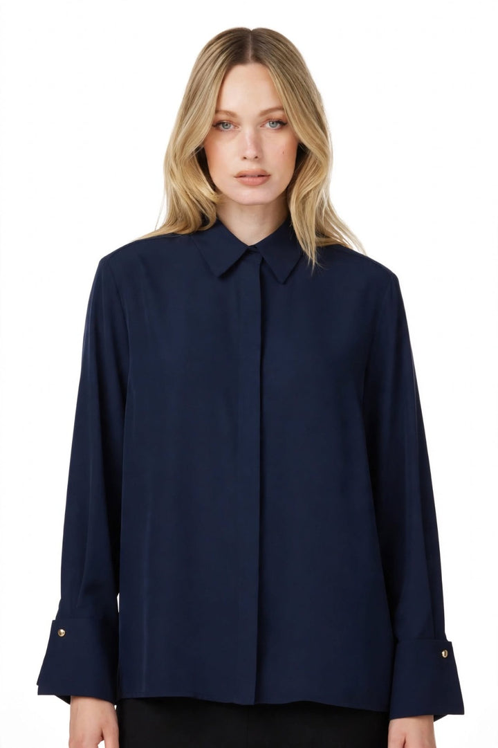 MIRELLA MATTEINI - CAMICIA CON POLSINI AMPI