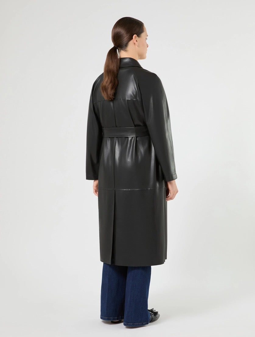 PERSONA - TRENCH IN JERSEY SPALMATO