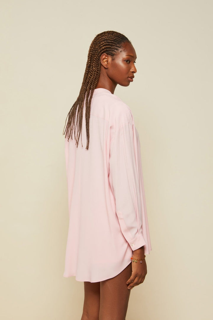 OTTO D’AME - CAMICIA IN MISTO SETA