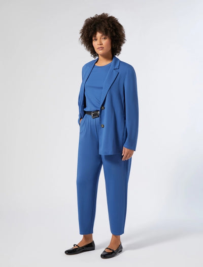 PANTALONI SLIM IN JERSEY - DISPONIBILI BLU MARINO