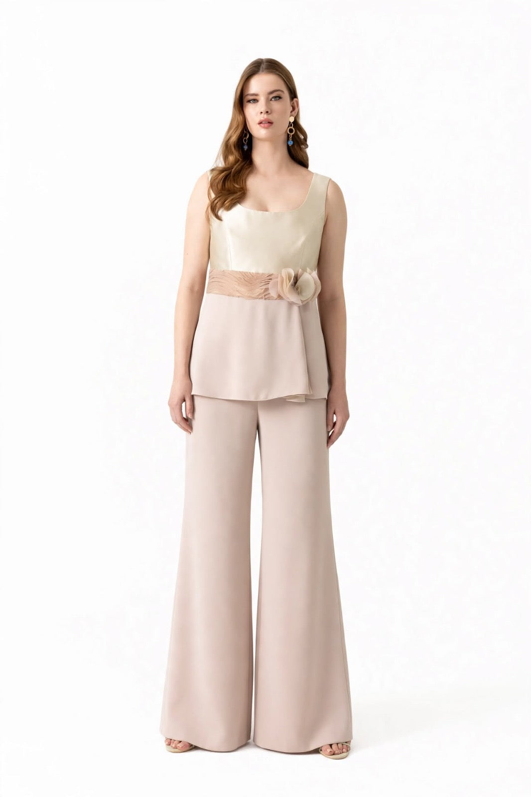 BARTIN MOOD - COMPLETO 3 PEZZI ELEGANTE CON GIACCA RICAMATA