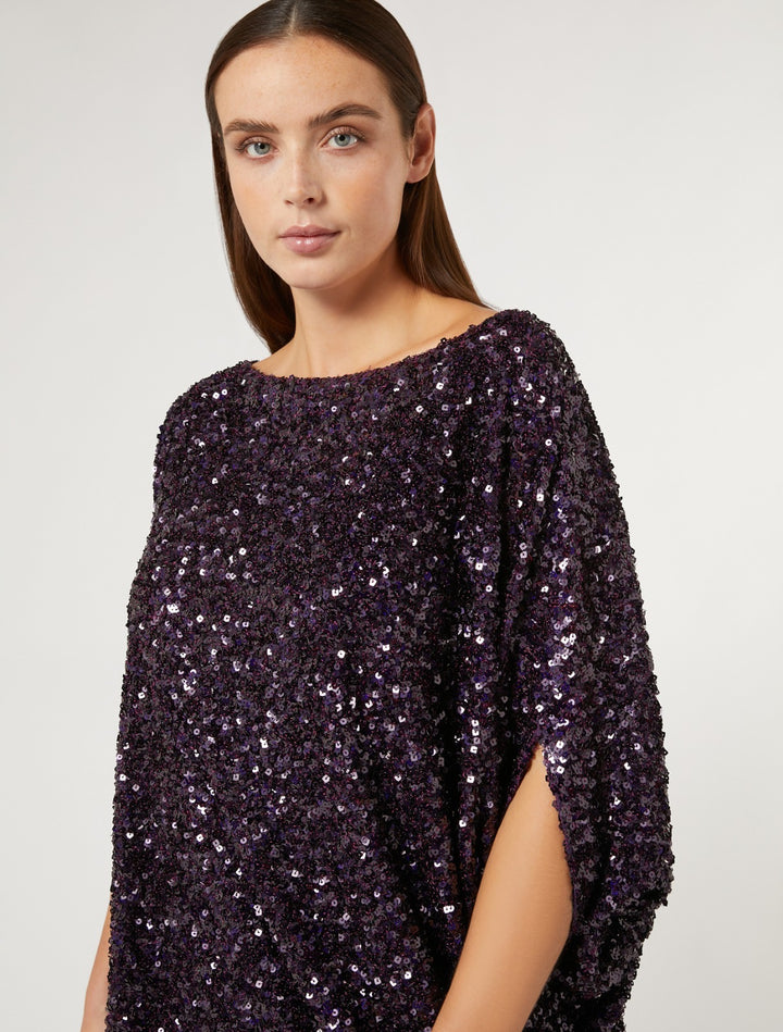 MARINA RINALDI - CASACCA CON PAILLETTES.