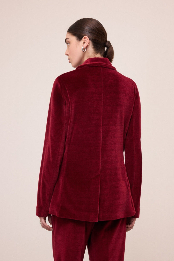 OTTO D’AME - BLAZER DOPPIOPETTO IN VELLUTO