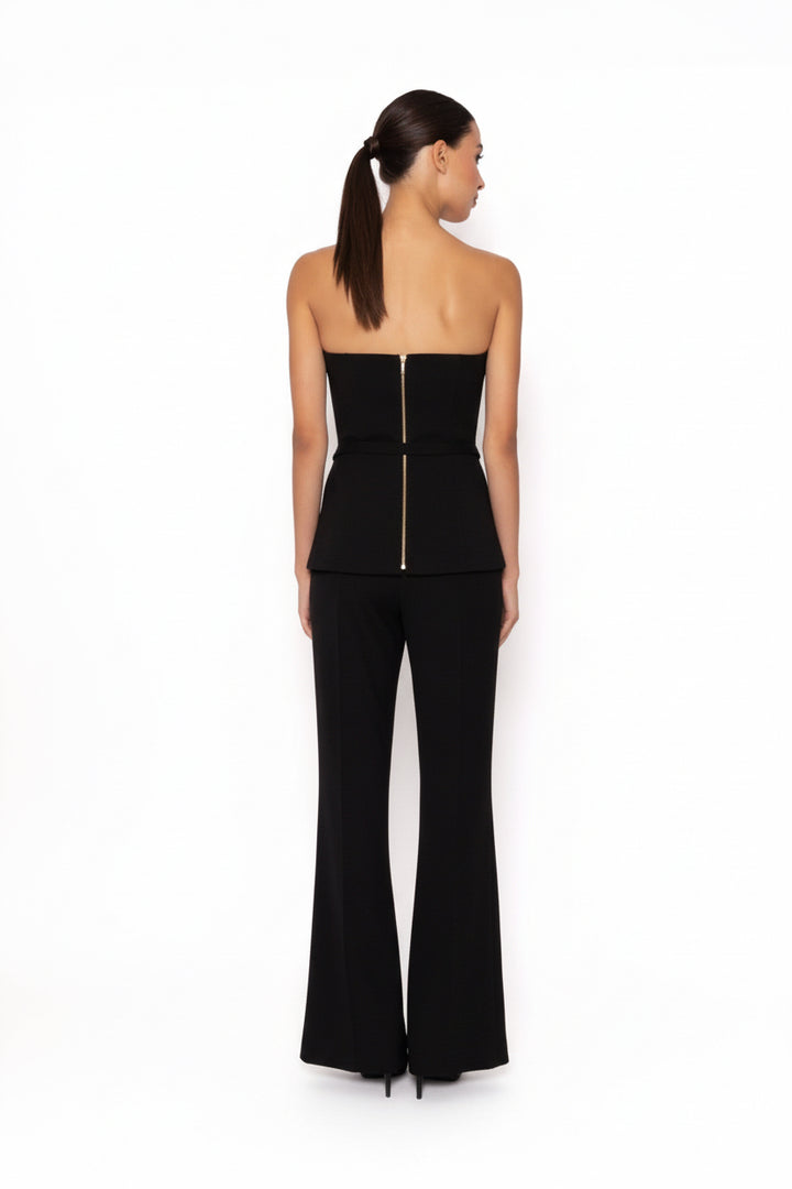 ARGGIDO - COMPLETO ELEGANTE CON TOP BUSTIER E PANTALONE