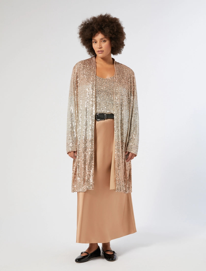 GONNA LUNGA IN RASO - BRONZO