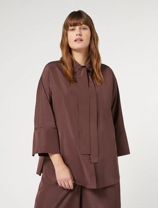 VOYAGE - CAMICIA IN TAFFETTÀ.