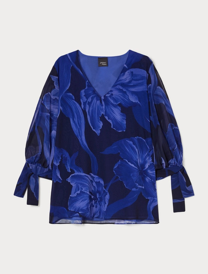 PERSONA - BLUSA IN GEORGETTE, TESSUTO LEGGERO E FLUIDO CHE SI ADATTA A OGNI MOVIMENTO