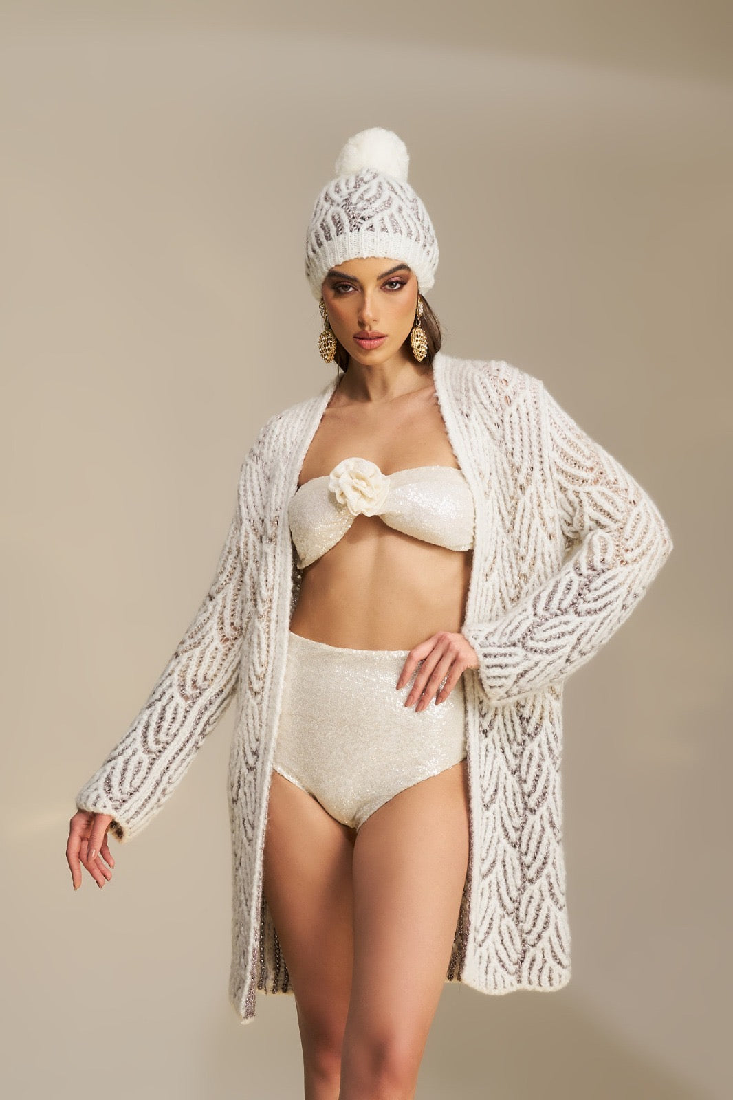 PHO FIRENZE - CARDIGAN FODERATO