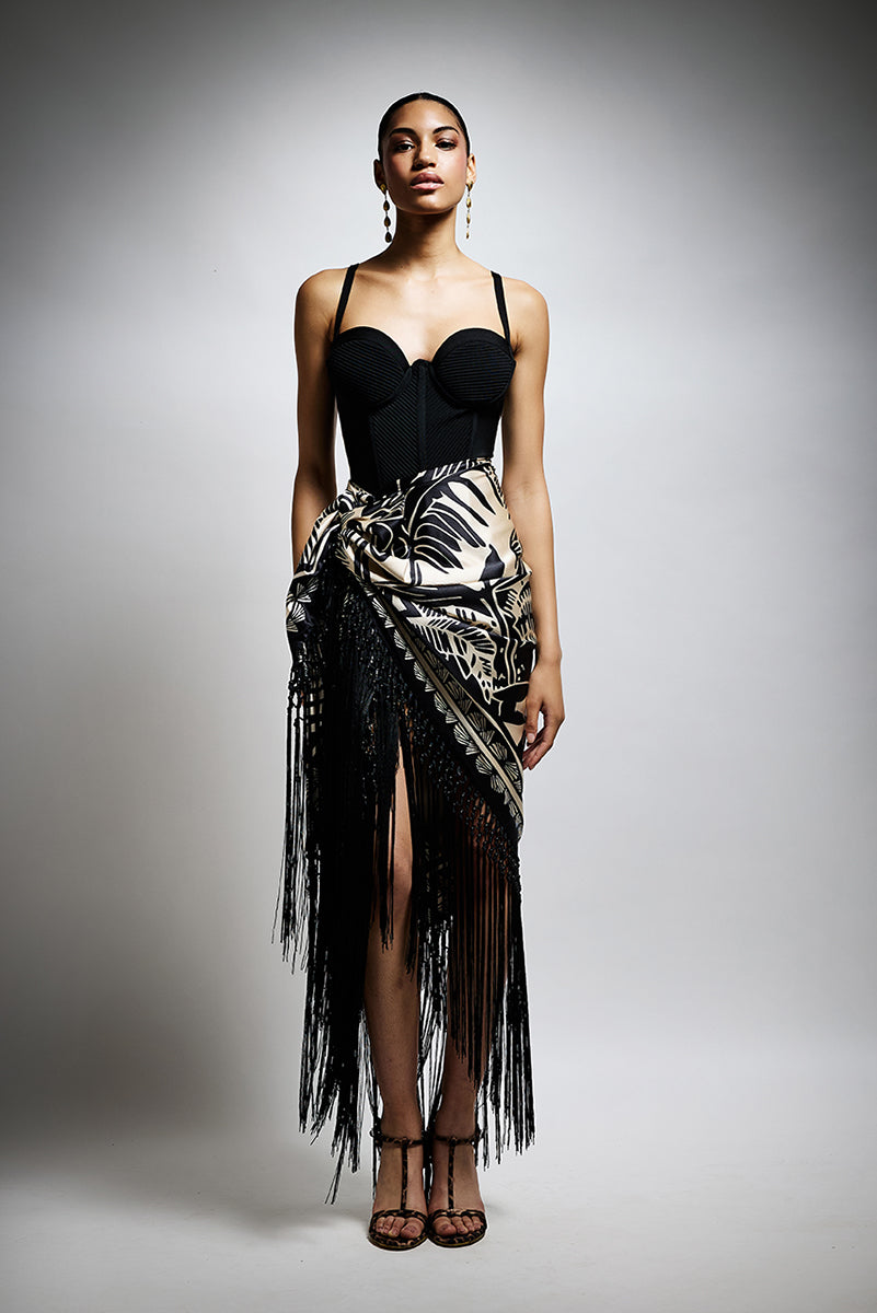 TWINS - TOP MODELLO BUSTIER, REALIZZATO CON UN TESSUTO ELASTICO CHE SI ADATTA PERFETTAMENTE ALLA FIGURA.