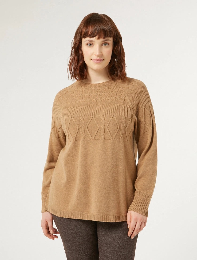 PERSONA - MAGLIA IN MISTO CACHEMIRE.