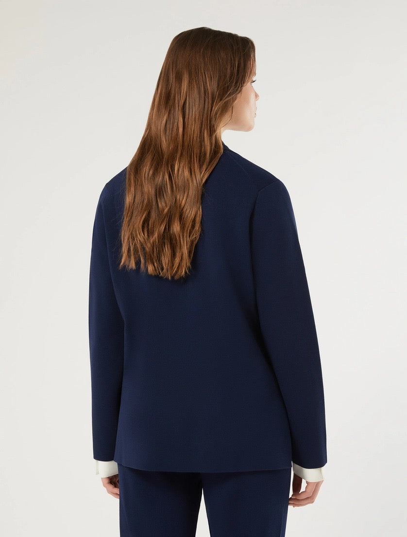 PERSONA - GIACCA BLAZER IN MAGLIA