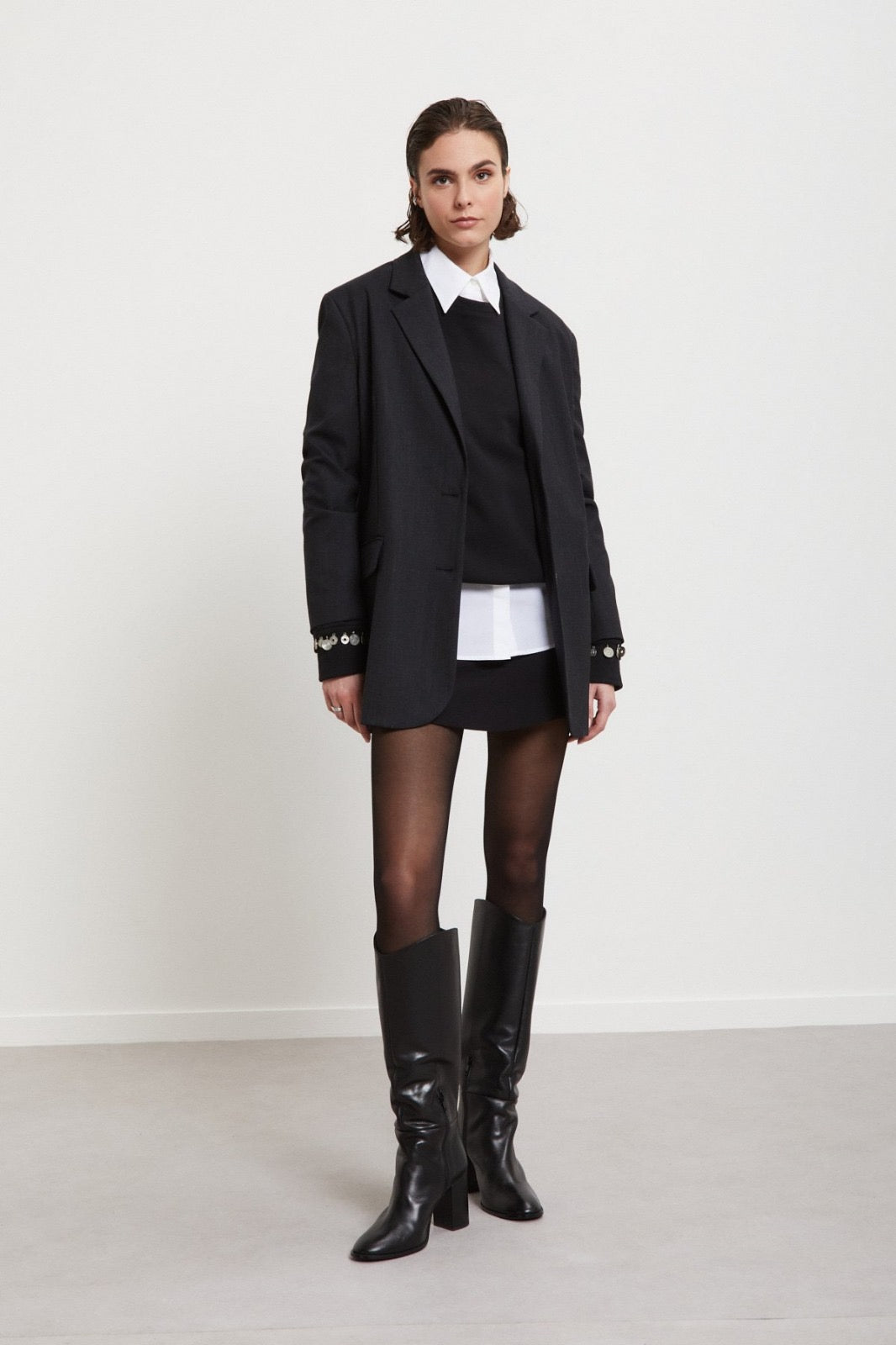 Giacca in misto lana