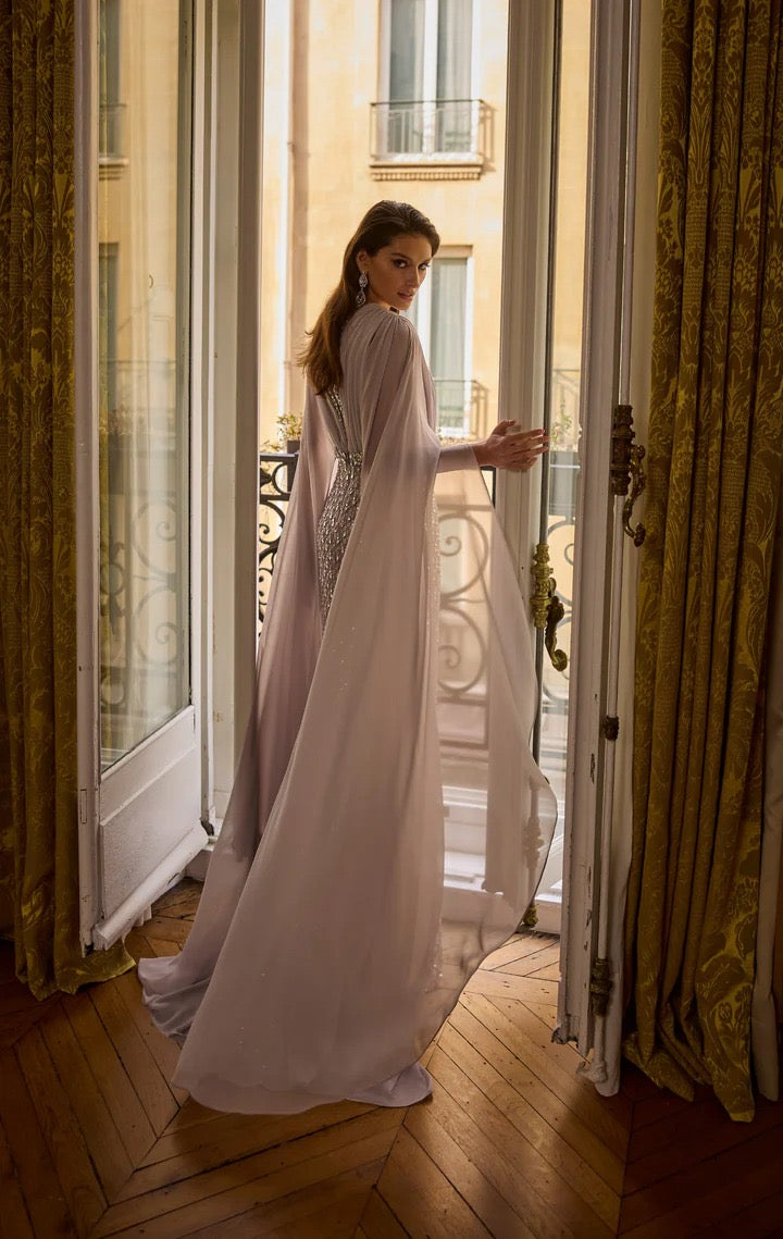 VENI INFANTINO - ABITO LUNGO FULL-LENGTH FIT-AND-FLARE L&
