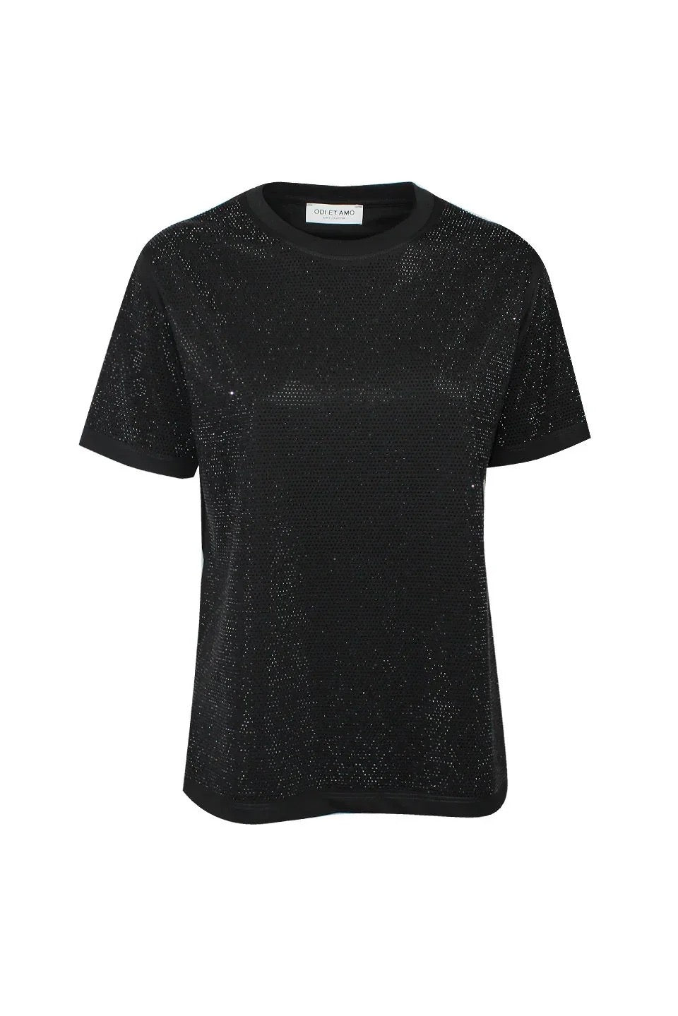 ODI ET AMO - T-SHIRT NEW YORK APPLICAZIONE FULL STRASS