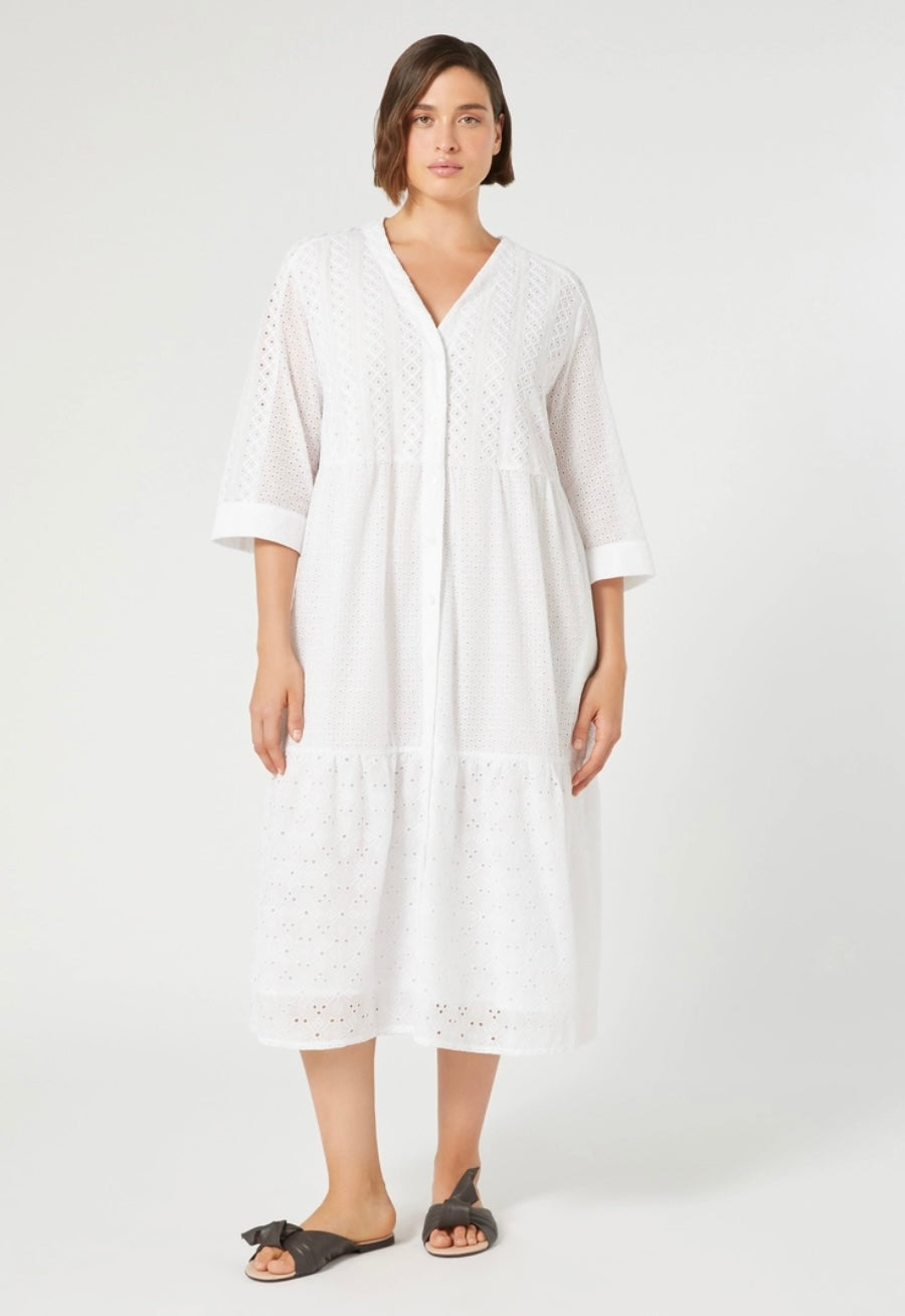 VOYAGE - TENCEL LINEA AMPIA CHIUSURA CON ZIP E BOTTONE INSERTO ELASTICO IN VITA SUL RETRO PIEGA STIRATA
