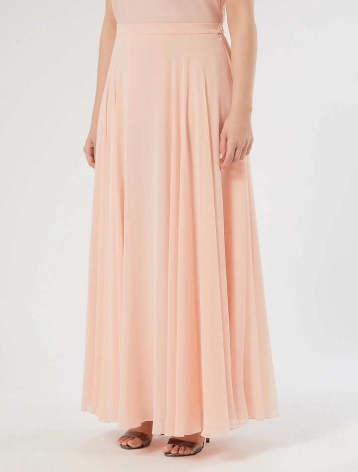 MARINA RINALDI - GONNA IN GEORGETTE - ROSA