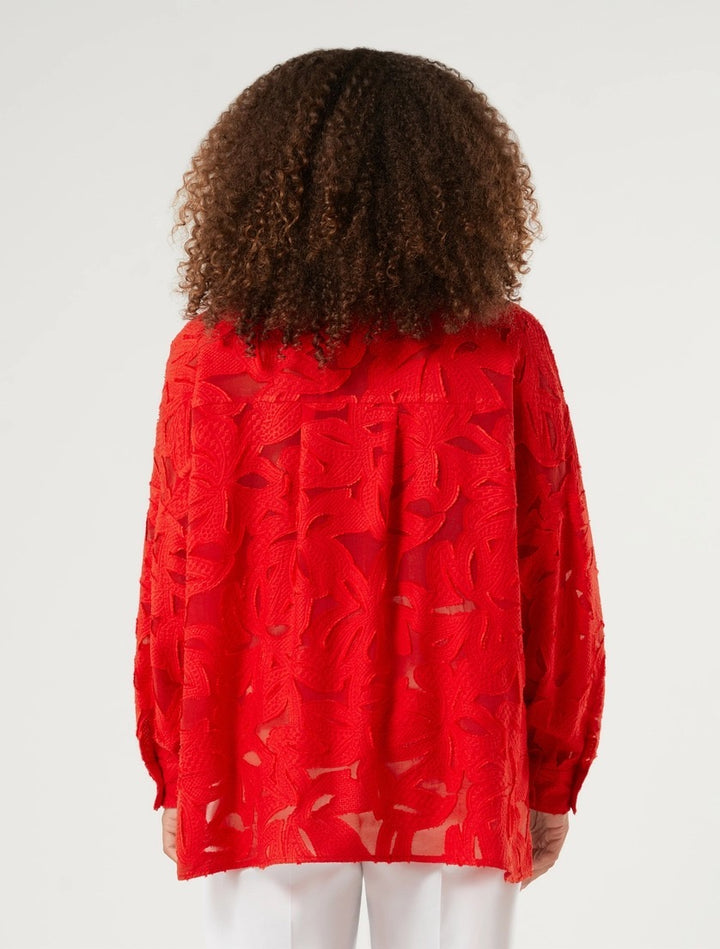 PERSONA - BLUSA IN FIL COUPÉ DI VISCOSA