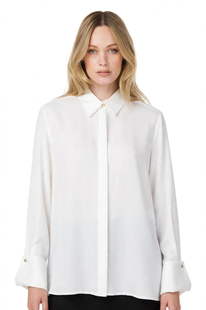 MIRELLA MATTEINI - CAMICIA CON POLSINI AMPI