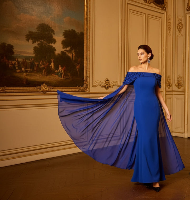 VENI INFANTINO - ABITO LUNGO GLAMOUR A FIGURA INTERA
