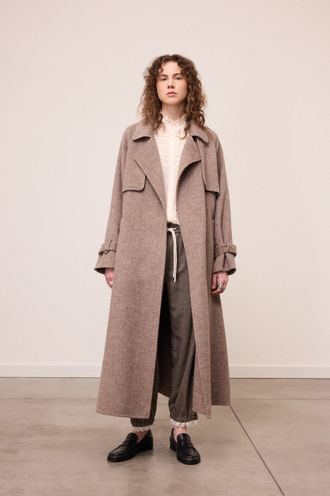 OTTO D’AME - TRENCH CON CINTURA