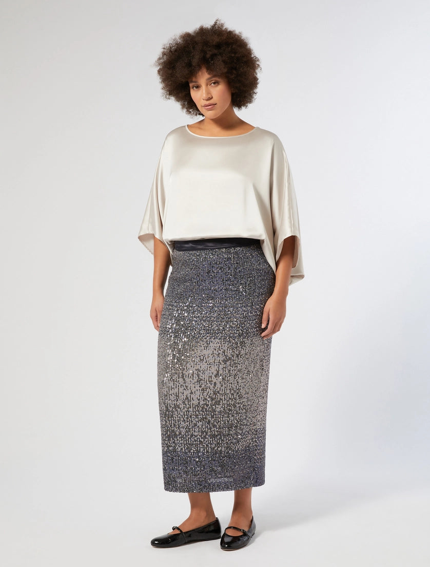 GONNA IN PAILLETTES SFUMATE - AVIO