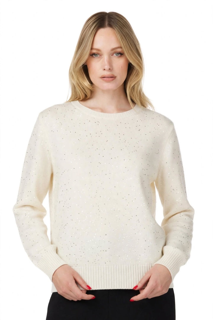 MIRELLA MATTEINI - MAGLIA CON PUNTI LUCE