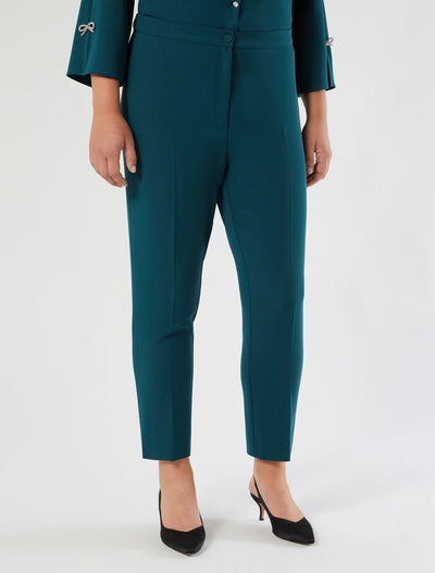 PANTALONI SLIM IN CADY