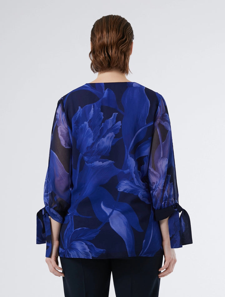 PERSONA - BLUSA IN GEORGETTE, TESSUTO LEGGERO E FLUIDO CHE SI ADATTA A OGNI MOVIMENTO