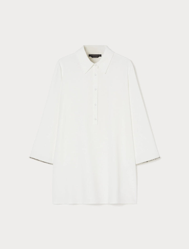 MARINA RINALDI - BLUSA MORBIDA, CON MANICHE 3/4