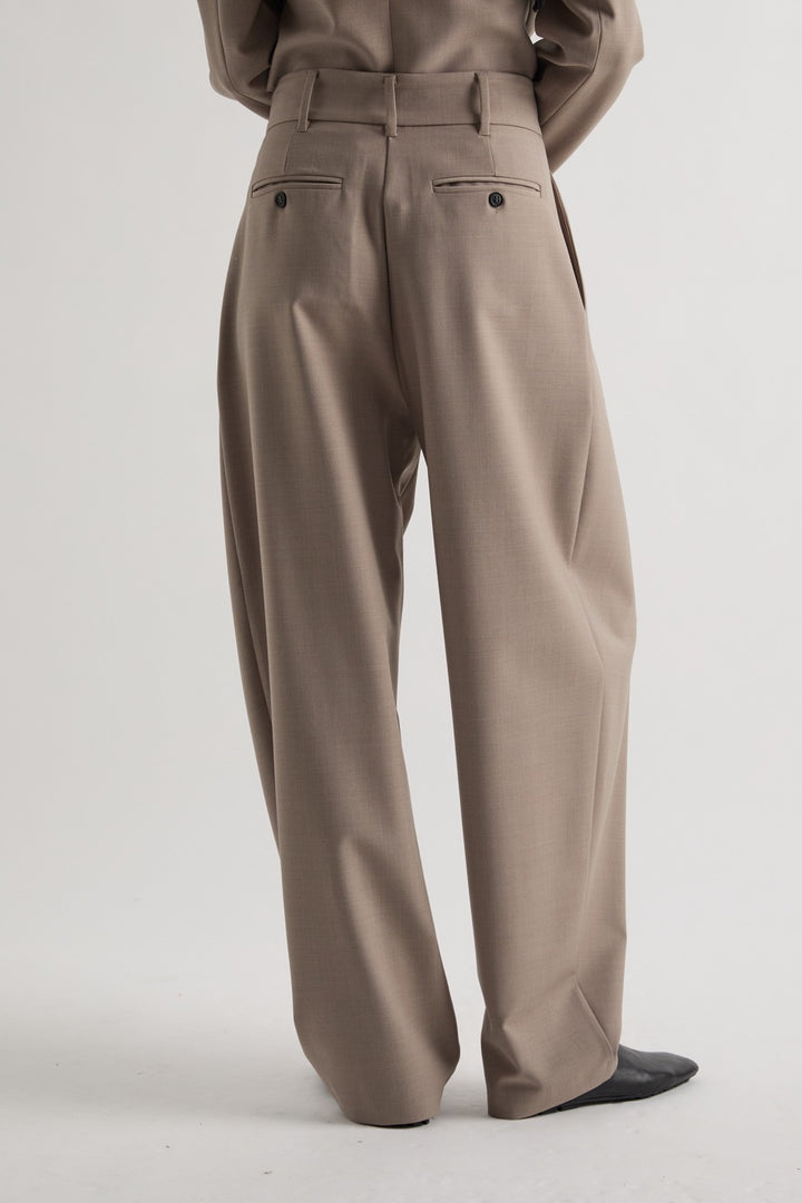 MEIMEI J - PANTALONE CON DOPPIA PINCE