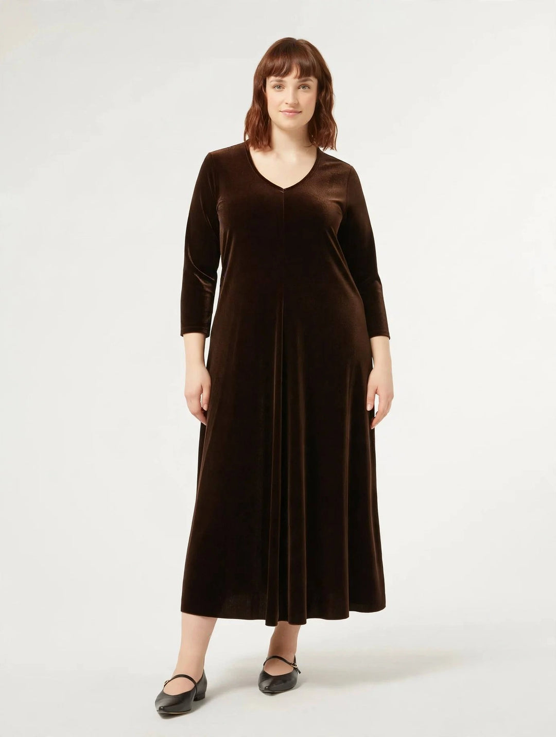 PERSONA - ABITO MIDI IN CINIGLIA STRETCH